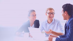 פגישת עסקים - פתרונות ביטח לחברות ועסקים